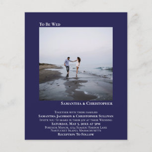 Convite para casamento do Marinho de Fotografias M