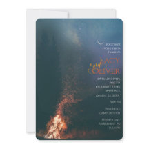 Convite para Casamento do Moody Fireside