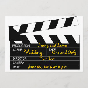 Convite para Casamento do Tema Branco Preto