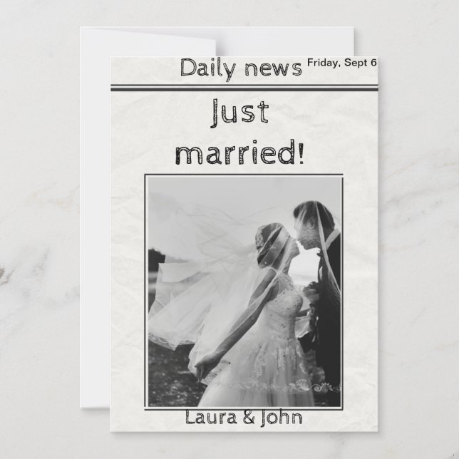 convite para casamento e festas (Frente)