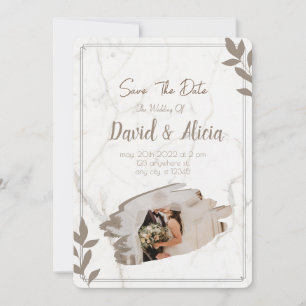 Convite para Casamento Elegante