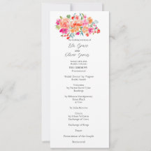 Convite para Casamento Elegante de Flores Selvagen