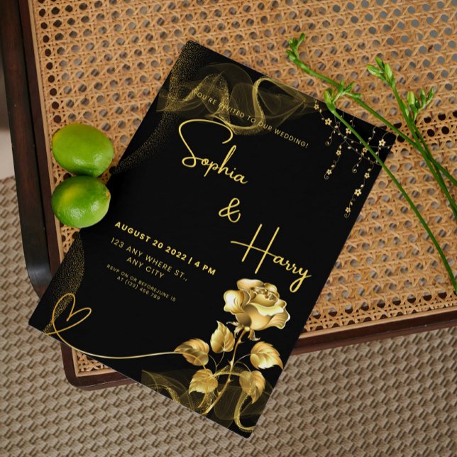 Convite para Casamento Elegante - Estilo Casado Cl (Criador carregado)