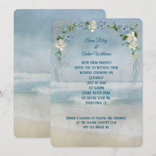 Convite para Casamento em Praia Náutica