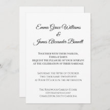 Convite para Casamento Ffloral Elegante Personaliz