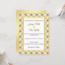 Convite para Casamento Hindu Indiano