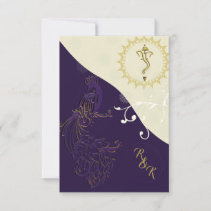 Convite para casamento hindu indiano