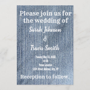 Convite Para Casamento Industrial De Cowboy