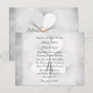 Convite para Casamento Irlandês de Três Folhas d