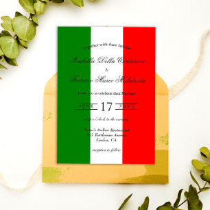 Convite Para Casamento Italiano