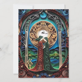 Convite para casamento lésbica