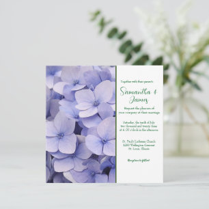 Convite para Casamento Mauve Chrysanthemum