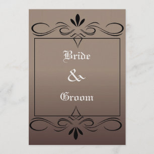 Convite para Casamento Medieval