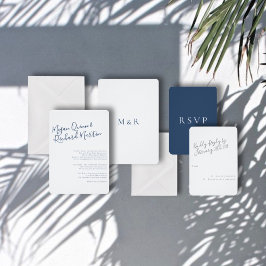 Convite para Casamento Moderno de Espírito Livre