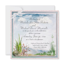 Convite para Casamento na Praça Beach Dune Romance