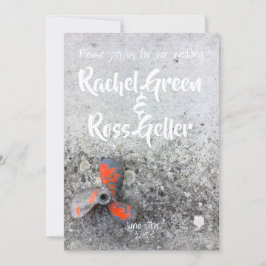 Convite para casamento náutico da Vintage