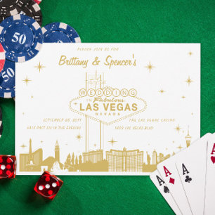 Convite para Casamento no Skyline em Las Vegas Dou