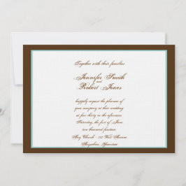 Convite para Casamento Ocidental do Heart Love Kno