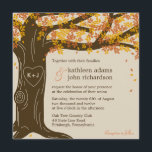 Convite para Casamento outono de Árvore de Carvalh<br><div class="desc">Com um belo carvalho simbolizando seu amor forte e eterno, esta coleção de casamento Oak Tree encantará seus amigos e família e os preparará para celebrar sua celebração romântica. Componentes correspondentes disponíveis em berryberrysweet.com Disponíveis em verde para casamentos de Verão e laranja para casamentos de outono. Convite Correspondente: Salvar O...</div>