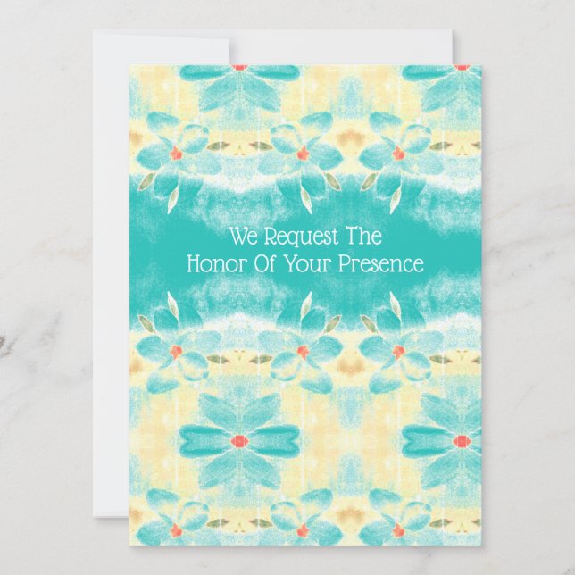 Convite para Casamento Personalizado (Frente)