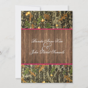 Convite para Casamento Russo de Camo