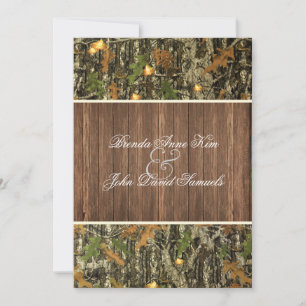 Convite para Casamento Russo de Camo