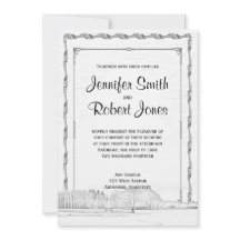 Convite para Casamento Russo de Wonderland