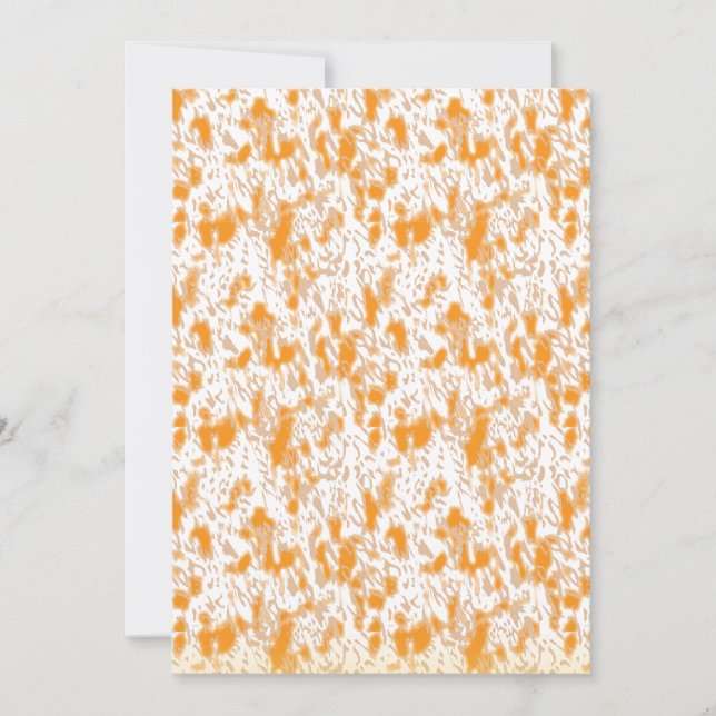 Convite para Casamento Russo Neutro | Elegante Flo (Frente)