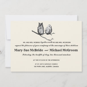 Convite Para Casamento Rustic Woodland Ows