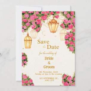 Convite para Casamento Tradicional Elegante