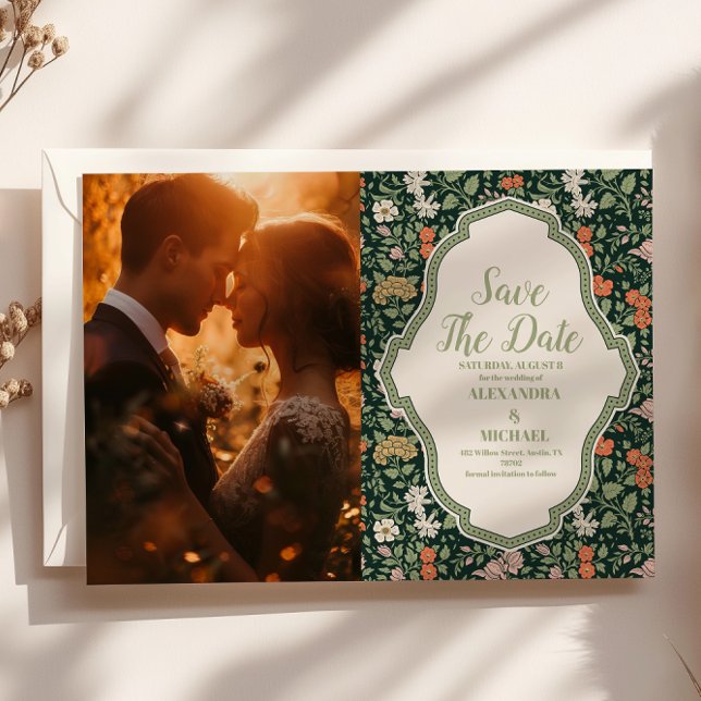 Convite para Casamento vintage de fotografias Will (Criador carregado)