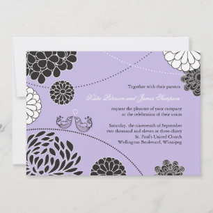 Convite Para Casamento Whimsical