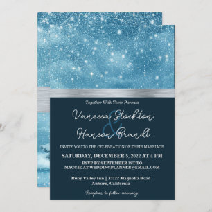 Convite para Casamento Wonderland Winter