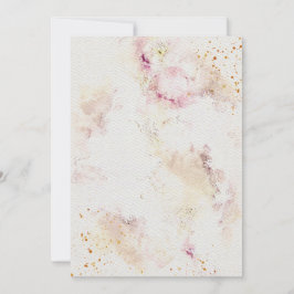 Convite para casamentos de flores no texto de pape