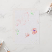 Convite para casamentos de flores no texto de pape