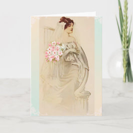 Convite para casamentos vintage