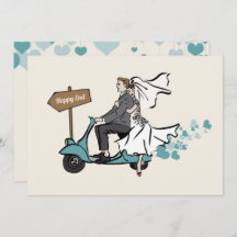 Convite para Casamentos vintage 1950