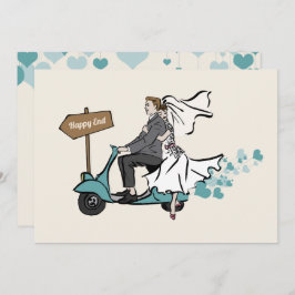 Convite para Casamentos vintage 1950