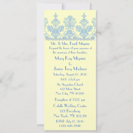 Convite para Casgewood Trim Motif Casamento