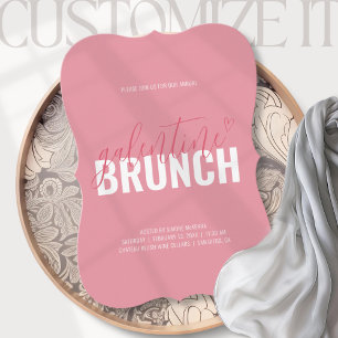 Convite para Celebração de Brunch do Dia dos Namor