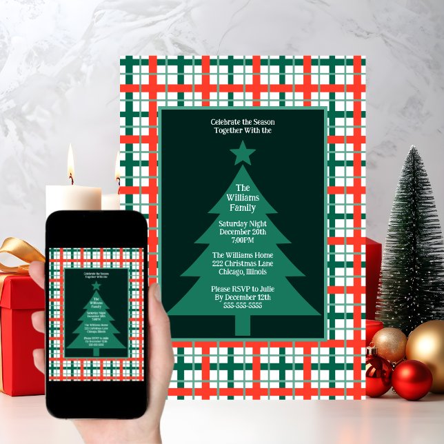 Convite para celebração de feriados de festas de N (Criador carregado)