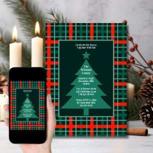 Convite para celebração de feriados de festas de N