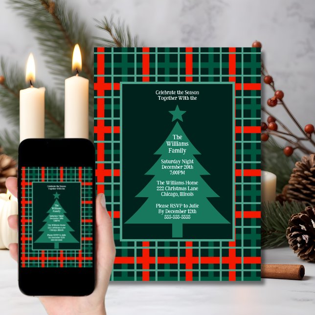 Convite para celebração de feriados de festas de N (Criador carregado)