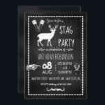 Convite para Celebração de Festas de Marca do solt<br><div class="desc">Convite de festas Stag de quadro de tendências projetado para ser fácil e rapidamente personalizado de acordo com as suas especificações de evento.</div>