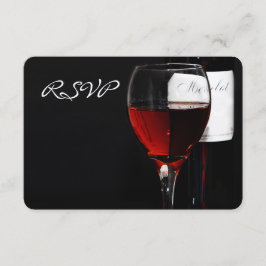 Convite para celebração de jantar com vinho