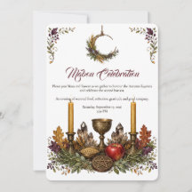 Convite para Celebração de Mabon no Equinócio de O