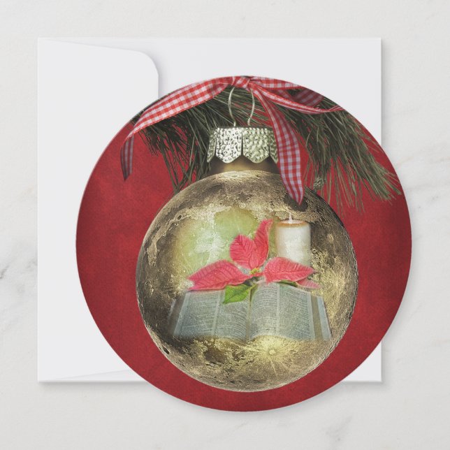 Convite para celebração de Natal (Frente)