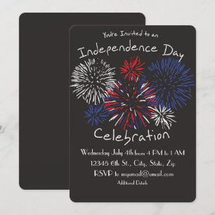 Convite para celebração do dia da independência