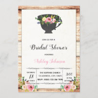 Convite para chá da tarde