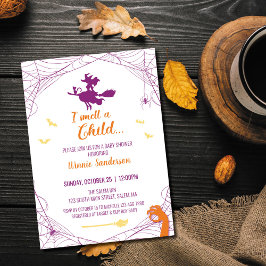 Convite para Chá de Bebê Hocus Pocus